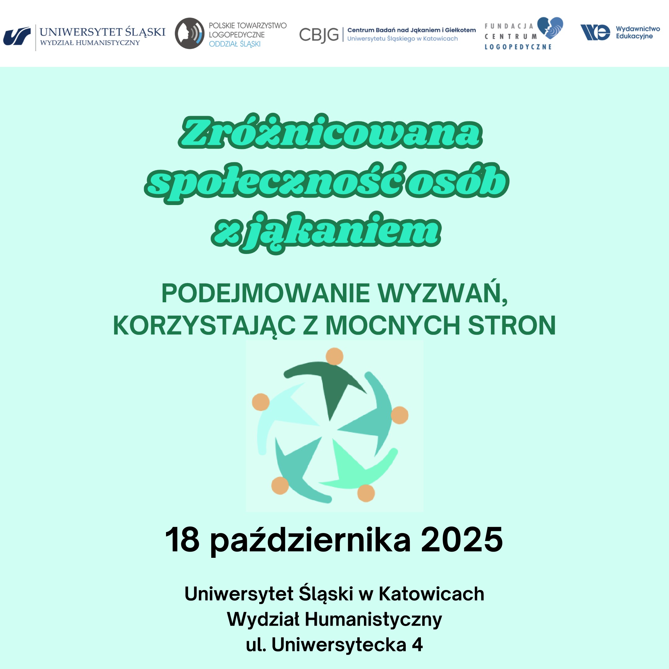 plakat wydarzenia, powtórzone informacje z tekstu