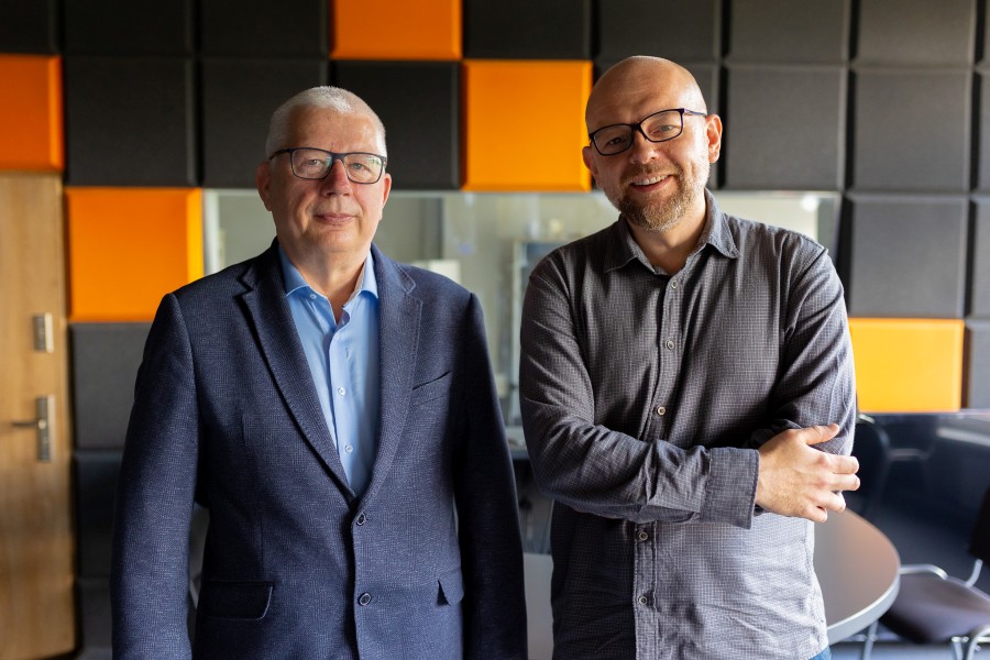 prof. dr hab. Ryszard Kaczmarek i Tomasz Grząślewicz