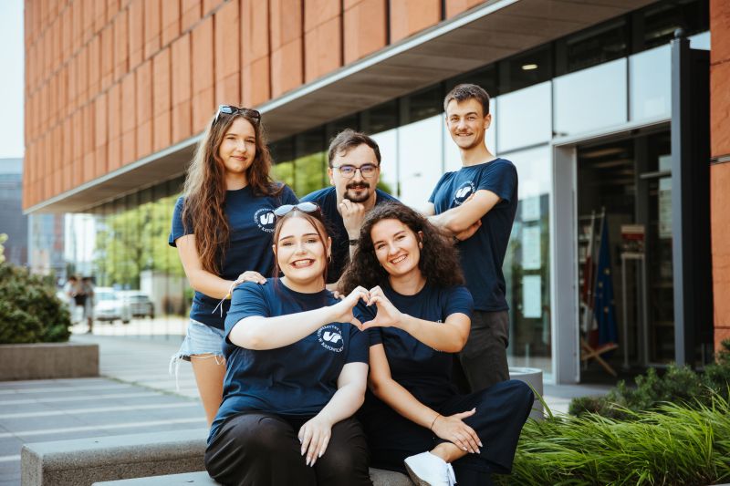 Sesja ze studentami UŚ, fot. Małgorzata Dymowska