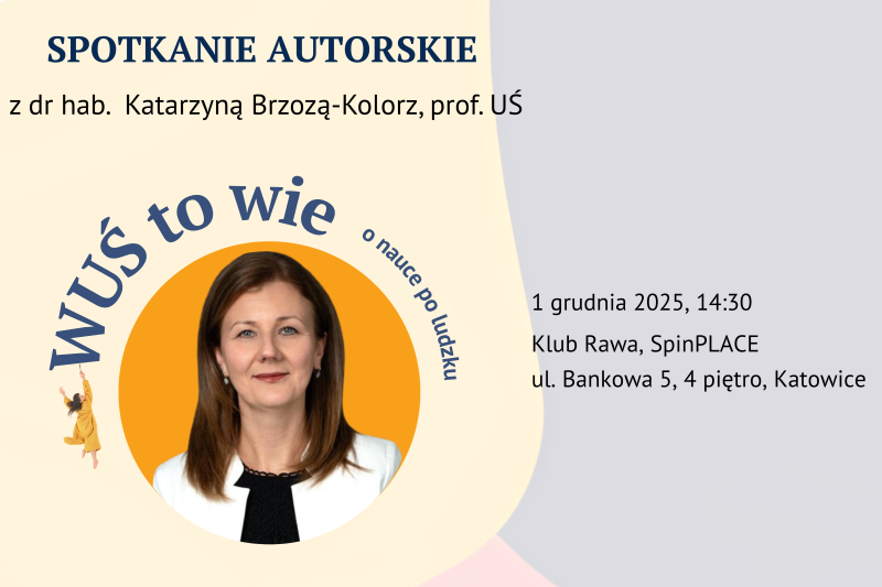 Plakat promujący wydarzenie. Szczegóły w treści