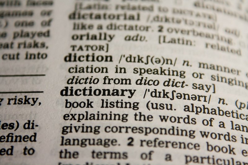 hasło w słowniku