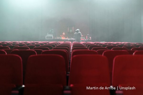 fotele w teatrze / seats in the theatre