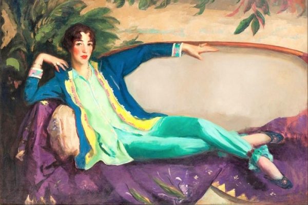 Obraz pt. „Gertrude Vanderbilt Whitney” namalowanej przez Roberta Henri