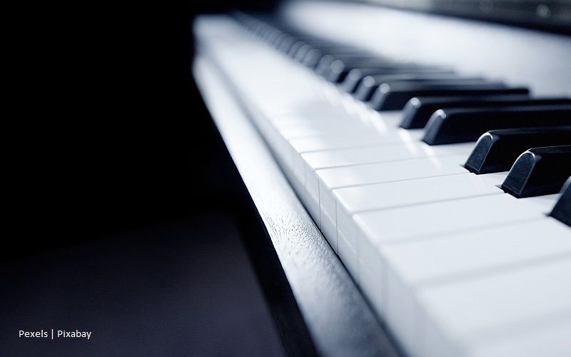 klawisze fortepianu / piano keyboard
