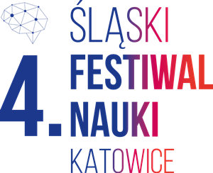 Grafika promująca 4. Śląski Festiwal Nauki KATOWICE