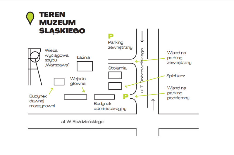 mapka na green gaming seminar w Muzeum Śląskim 2024