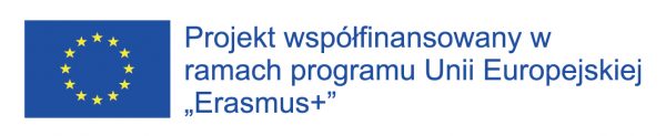 Godło Unii Europejskiej, projekt współfinansowany w ramach programu UE „Erasmus”