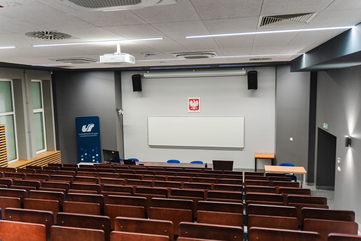 DSC02817 aula na Wydziale Humanistycznym UŚ