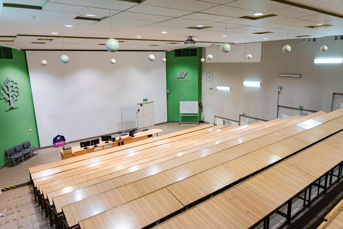SU3A7757 aula na Wydziale Nauk Przyrodniczych w Katowicach (Bankowa 9)