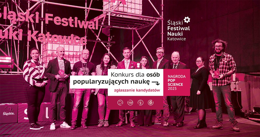 grafika promująca nabór do POP Science