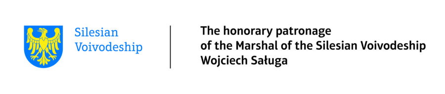 logo: Silesian Voivodeship, the honorary patronage of the Marshal of the Silesian Voivodeship, Wojeciech Saługa