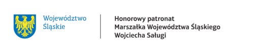 logo Honorowy patronat Marszałka Województwa Śląskiego Wojciecha Saługi