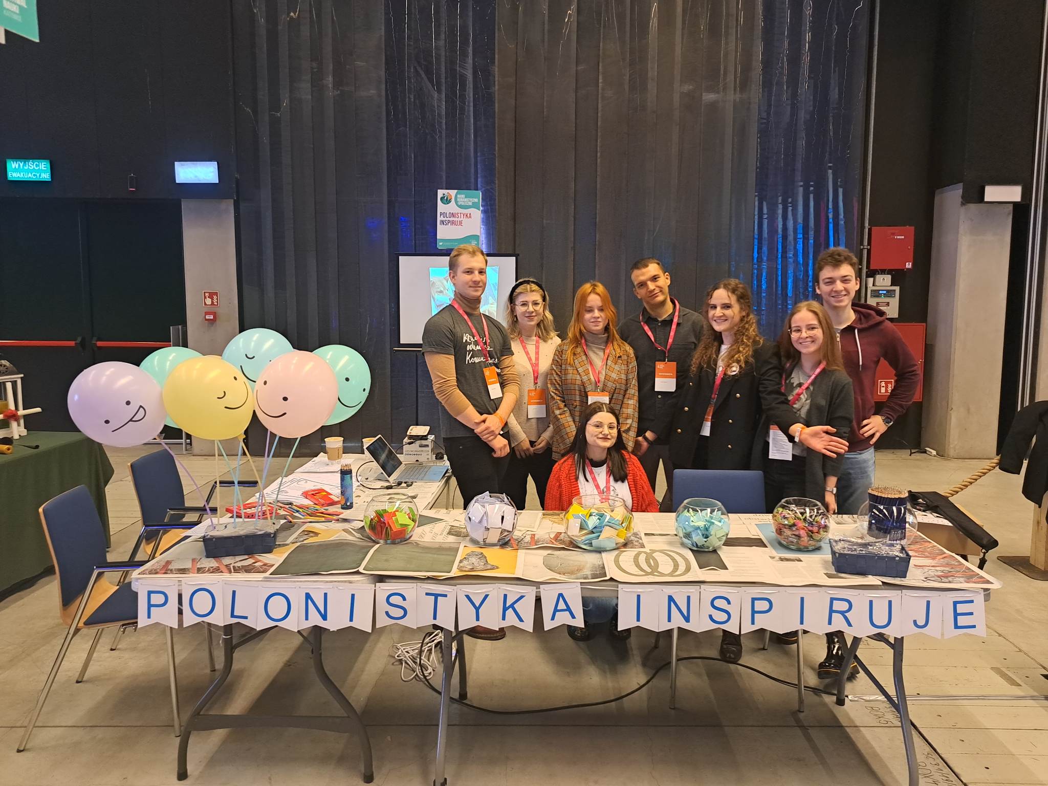 stanowisko "Polonistyka inspiruje" na Śląskim Festiwalu Nauki