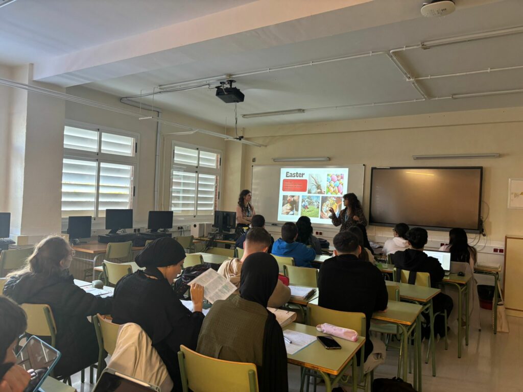 uczestnicy wyjazdu w trakcie wykładu