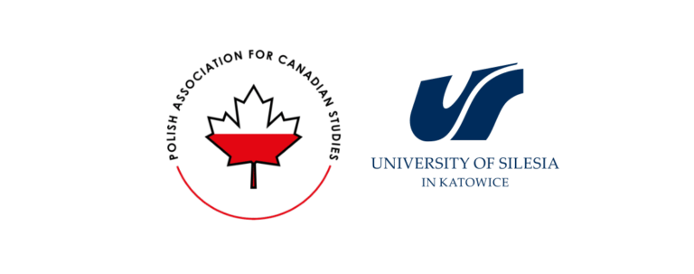 logo Uniwersytetu Śląskiego i logo Polish Association for Canadian Studies