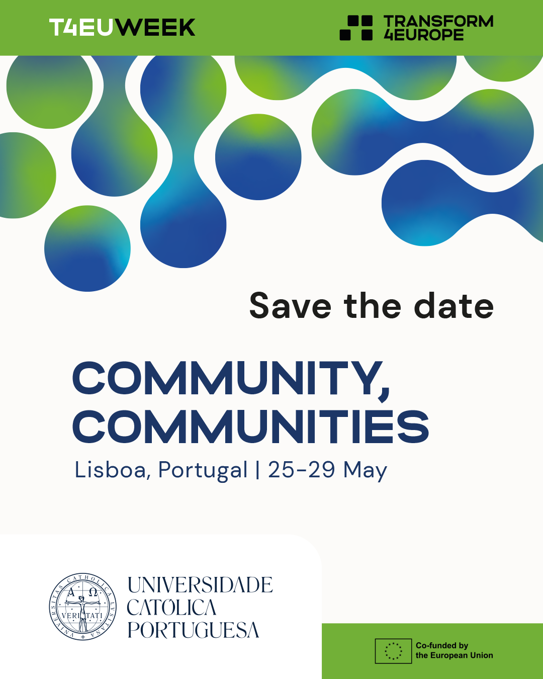 grafika promująca T4EU Week w Lizbonie