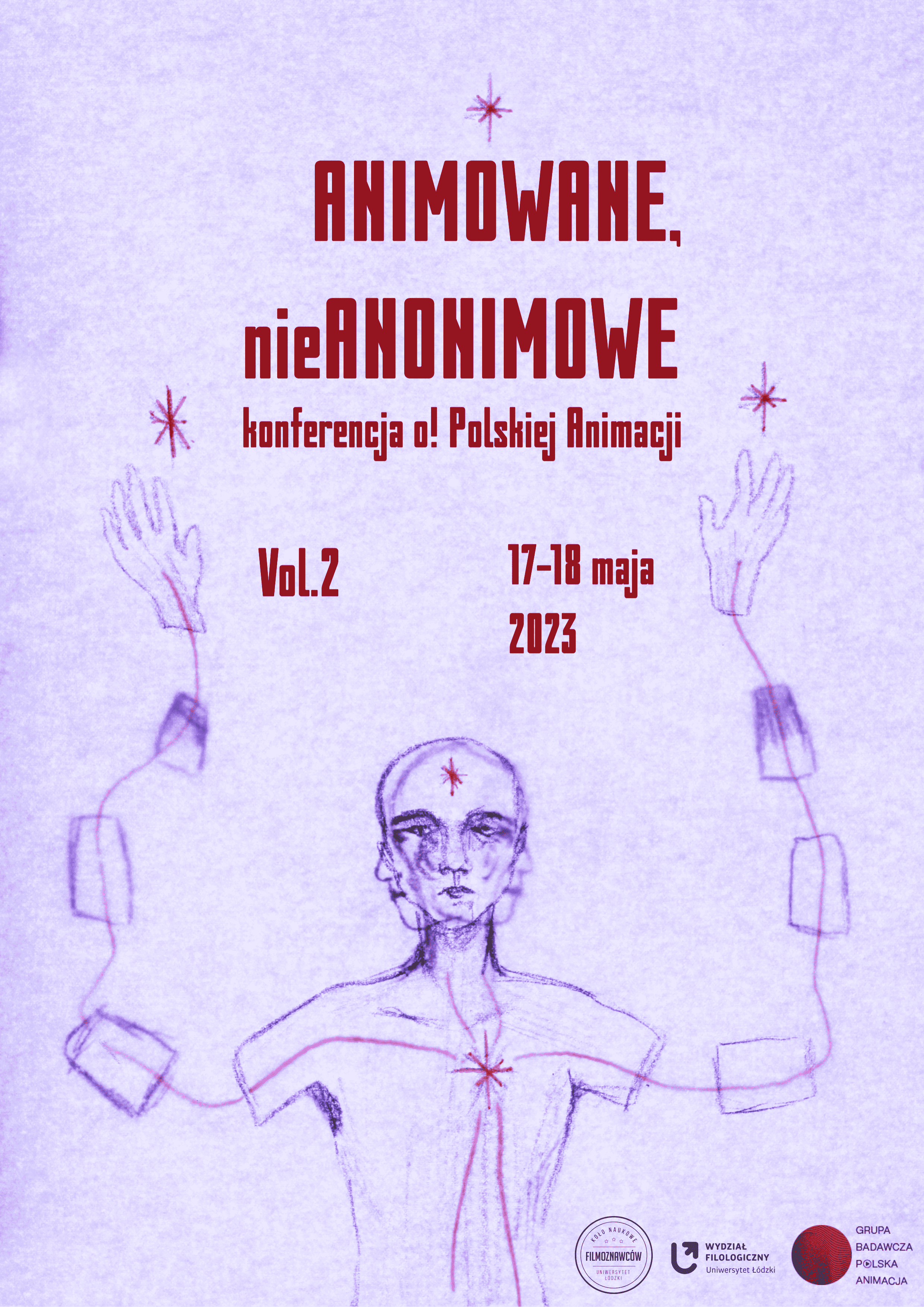 ANIMOWANE, nieANONIMOWE Konferencja o! Polskiej Animacji vol.2 17-18 maja 2023