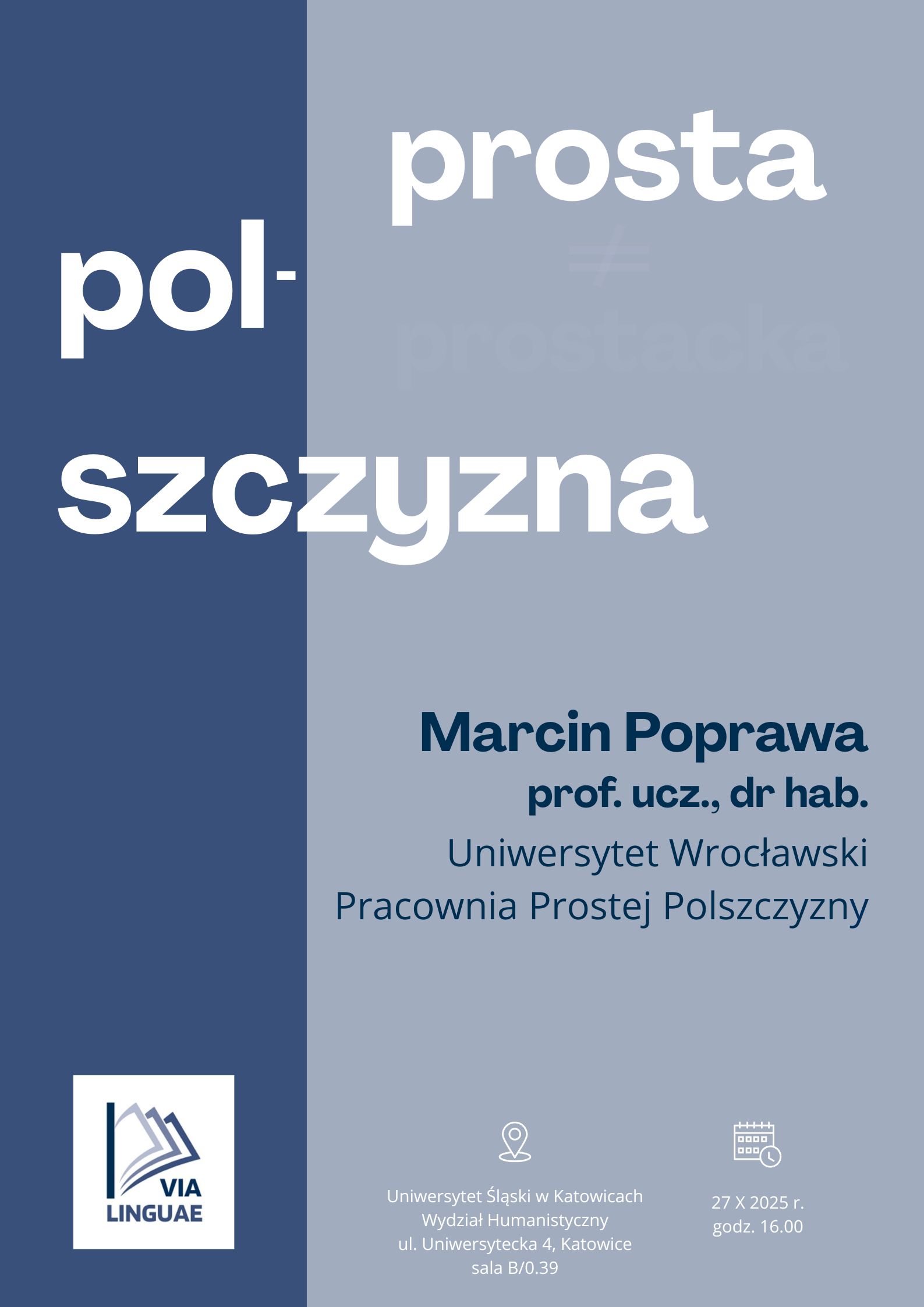 plakat promujący wydarzenie