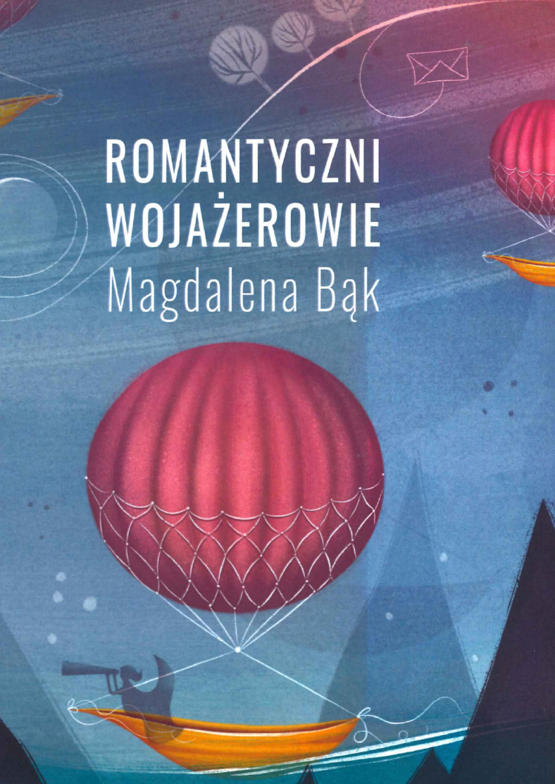 okładka książki Magdaleny Bąk pt. Romantyczni Wojażerowie