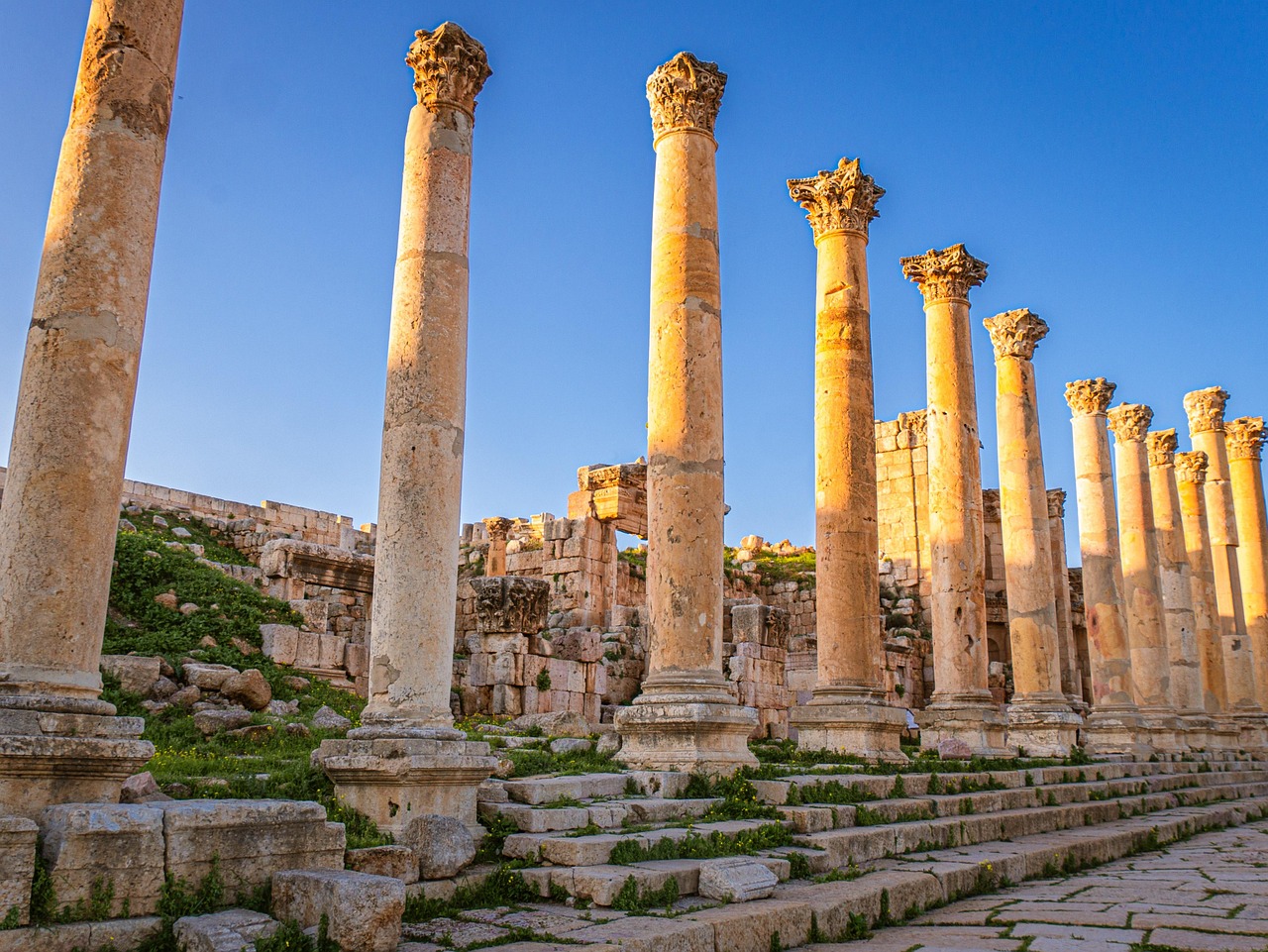 Kolumny Jerash