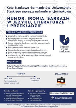 plakat promujący konferencję