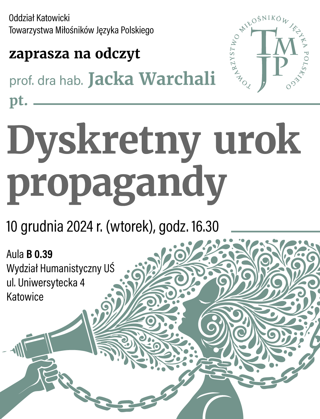 plakat informujący o wydarzeniu