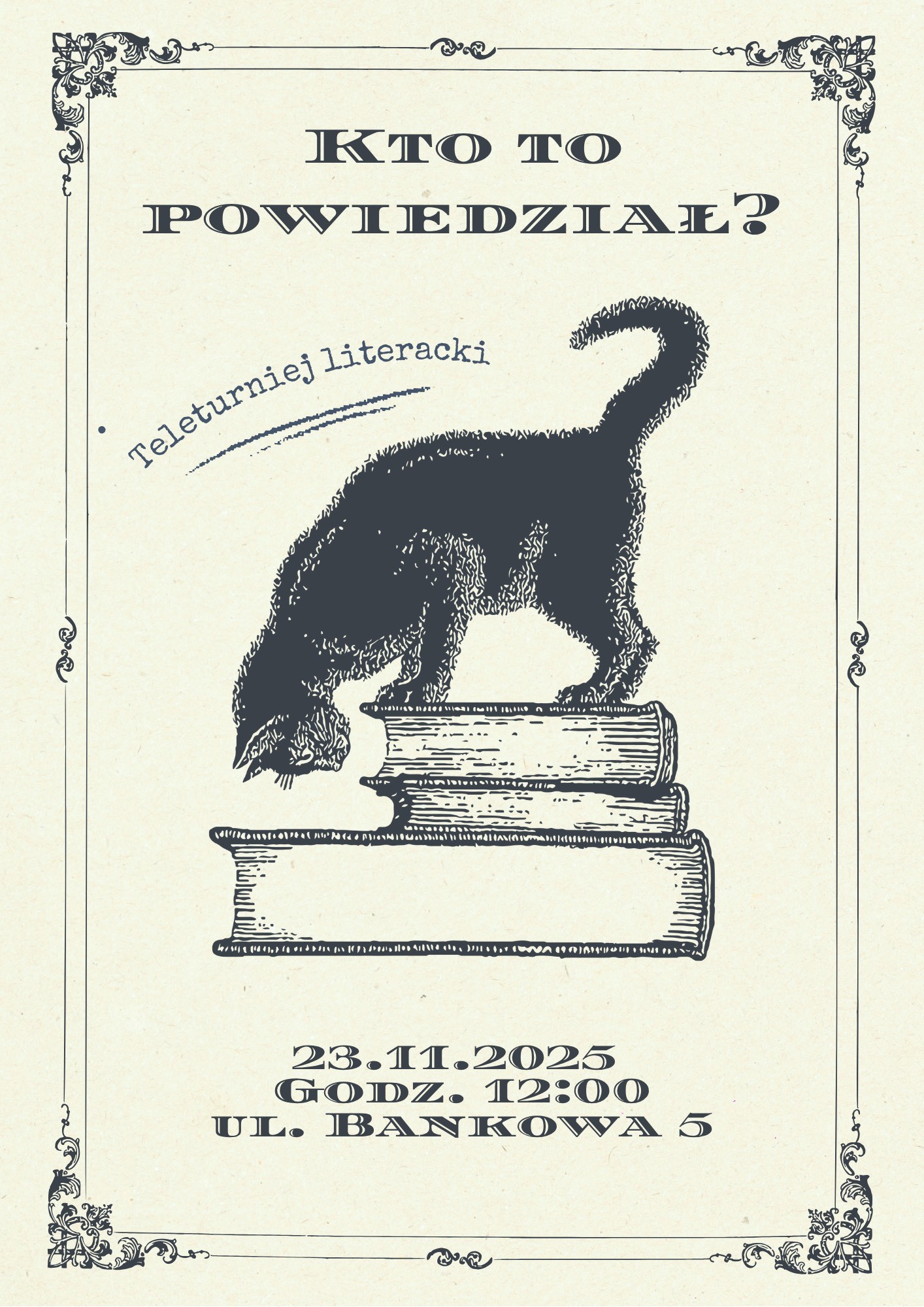 plakat wydarzenia