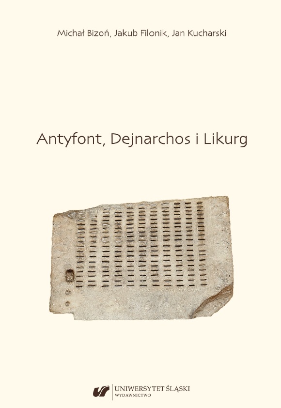 okładka książki: Antyfont, Dejnarchos i Likurg