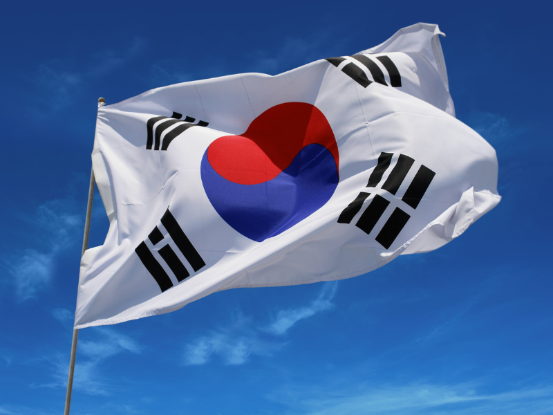 flaga Korei Południowej