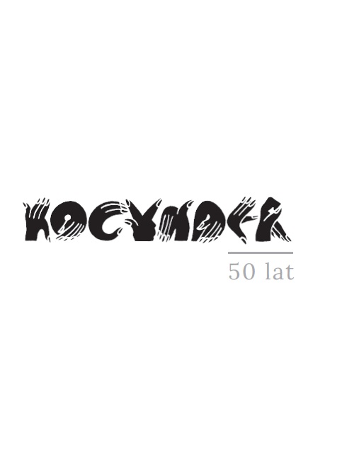 biała okładka, czarny napis KOCYNDER 50 lat