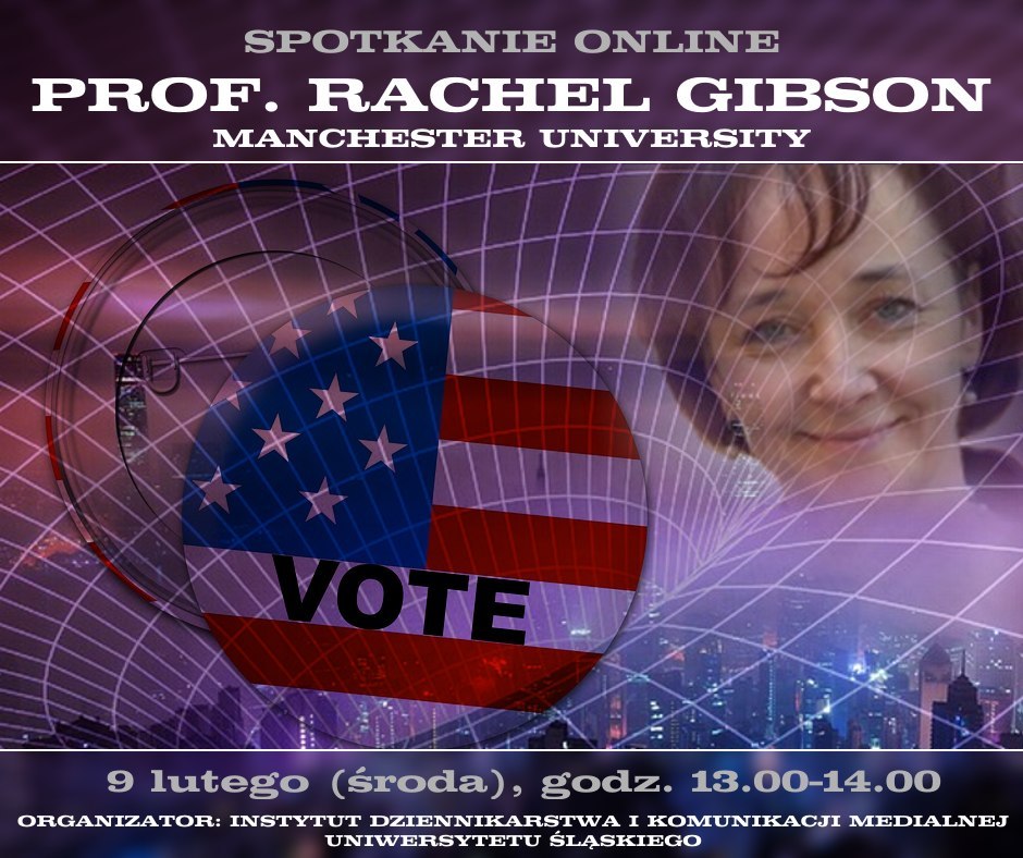 SpotkanieProfesor Rachel Gibson (Manchester University)