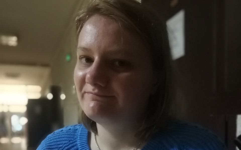 Karolina Kosiańska, studentka Wydziału Nauk Społecznych