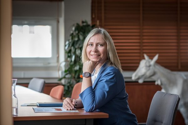 Zdjęcie portretowe prof. Małgorzaty Myśliwiec
