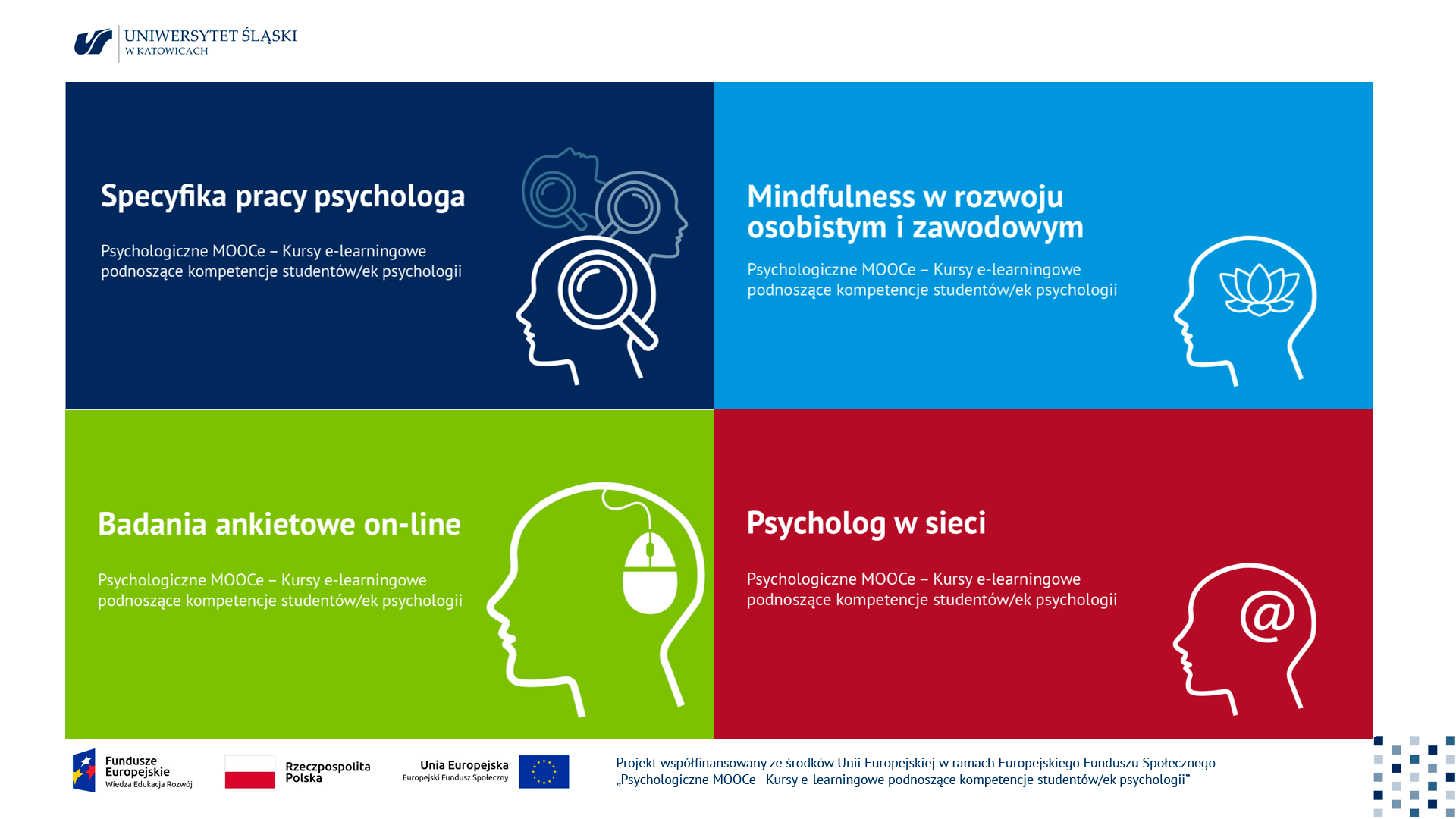 plakat promujacy projekt" Psychologiczne Moce"