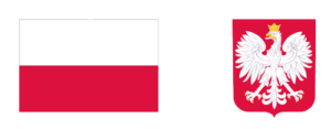 flaga i godło Polski