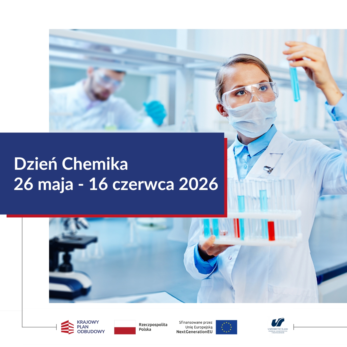 Grafika towarzysząca wydarzeniu Dni Chemika
