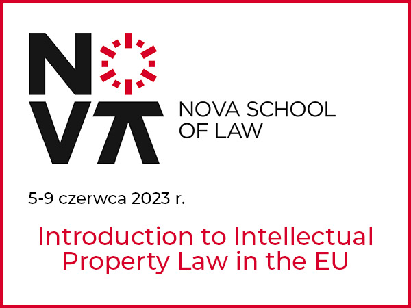 Summer Course "Introduction to Intellectual Property Law in the EU" (1st Edition)