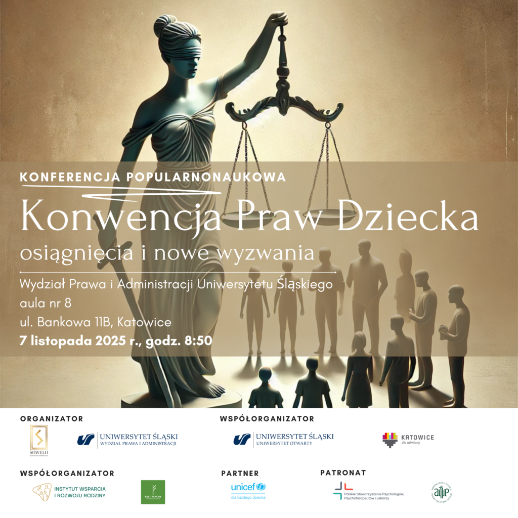 Konferencja popularnonaukowa „Konwencja o prawach dziecka – osiągnięcia i nowe wyzwania”