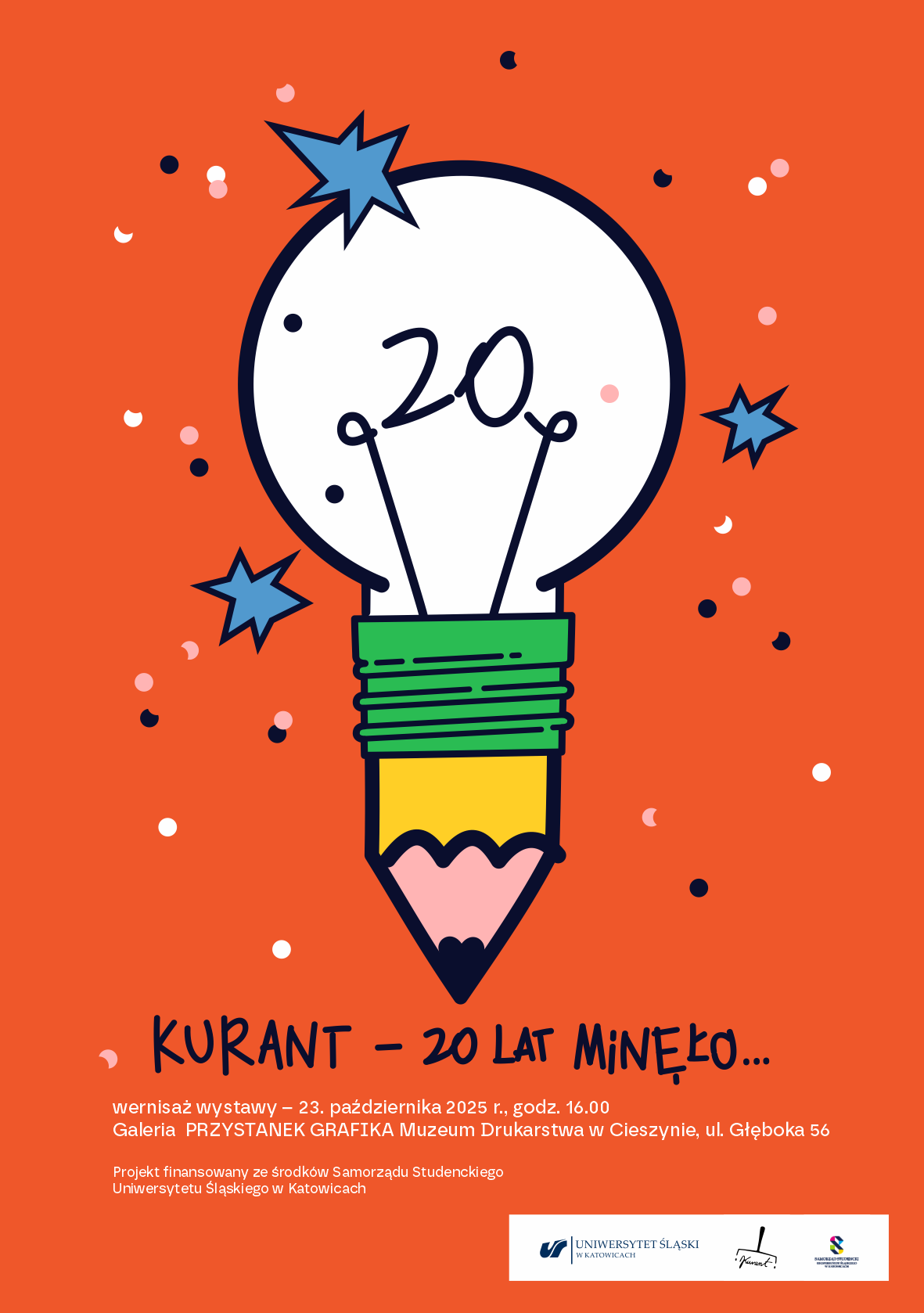 Kurant – 20 lat minęło... Jubileuszowa wystawa -plakat