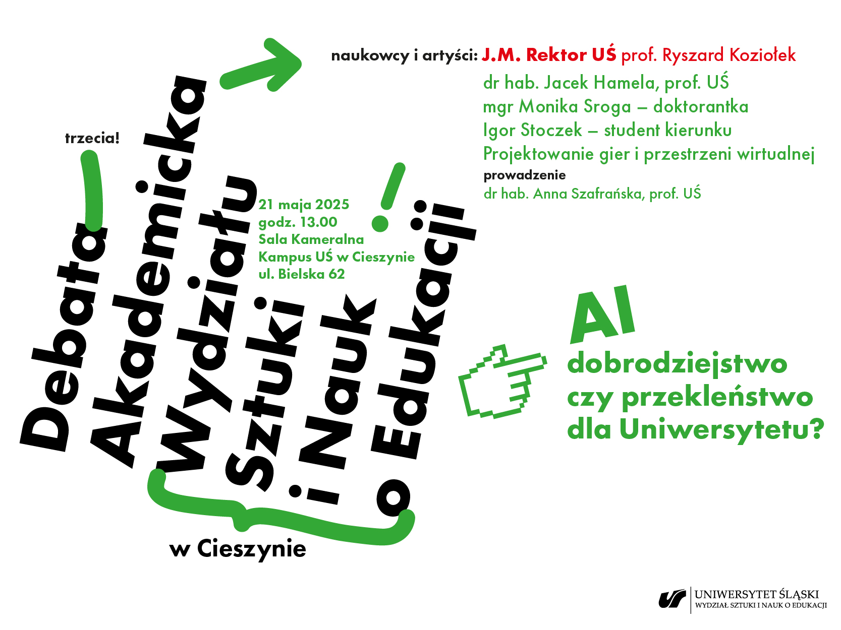 III Debata Akademicka-plakat