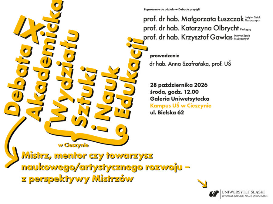 IX Debata Akademicka-plakat