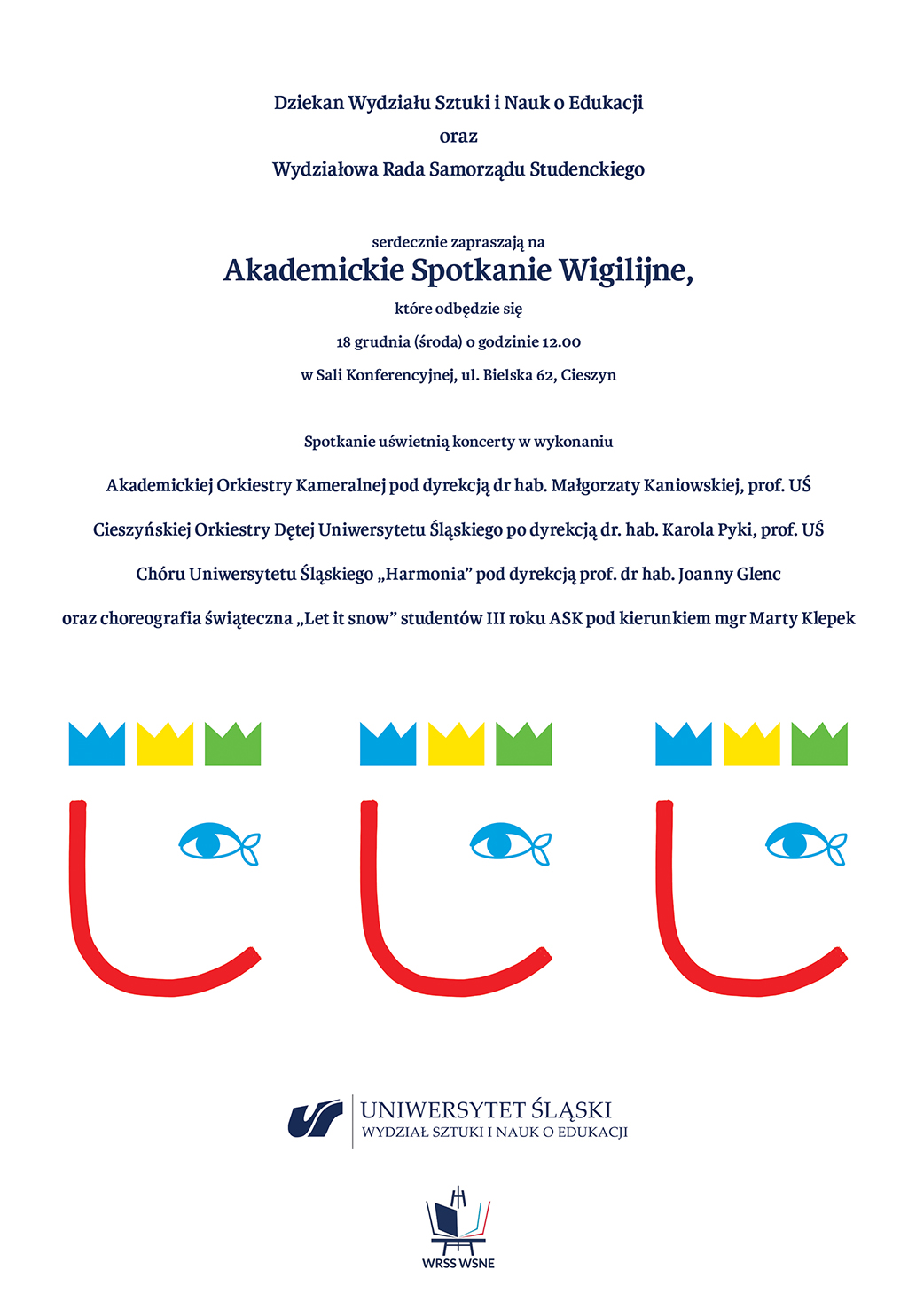 Akademickie Spotkanie Wigilijne-plakat