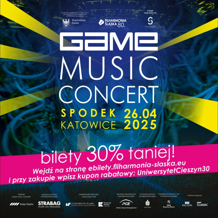 Game Fest Concert-plakat