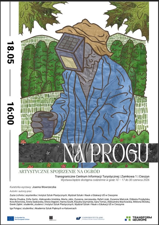 plakat-grafika-Wystawa: Na progu