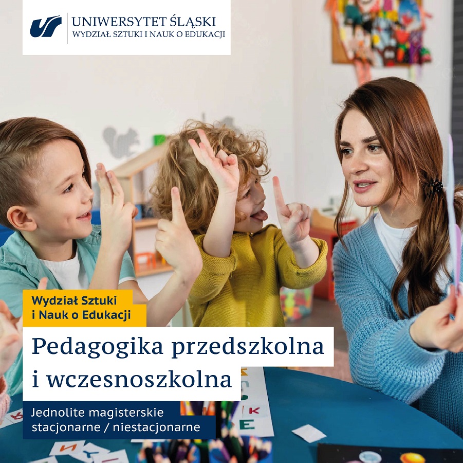 plakat-Pedagogika przedszkolna i wczesnoszkolna w Cieszynie