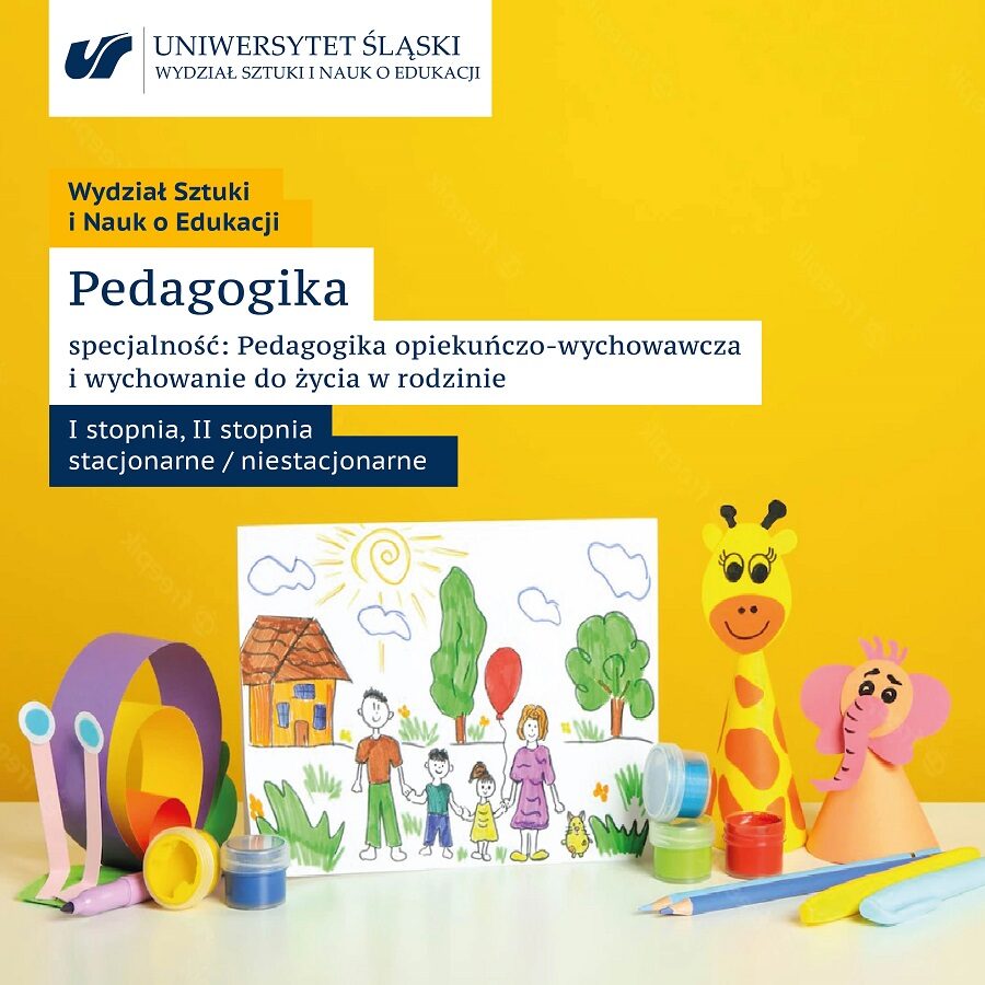 plakat-pedagogika opiekuńczo-wychowawcza i wychowanie do życia w rodzinie
