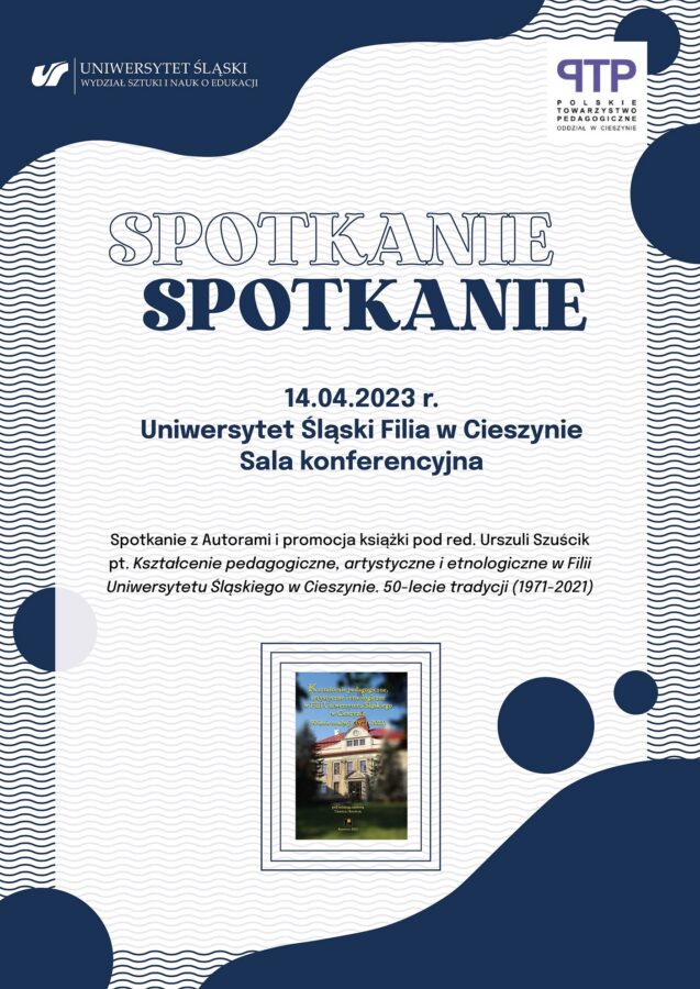 plakat promocja książki U.Szuścik