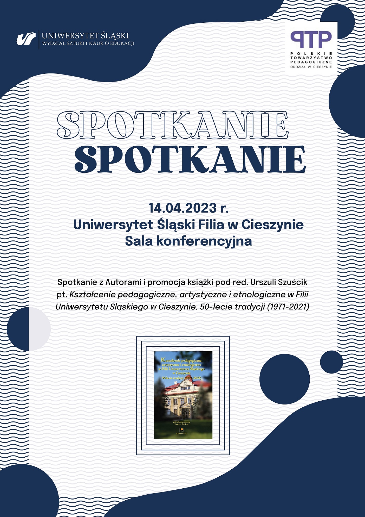 plakat promocja książki U.Szuścik